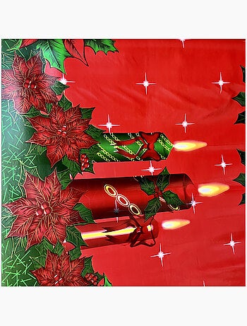 Mantel de PVC Motif Bougies PROMO LINGE