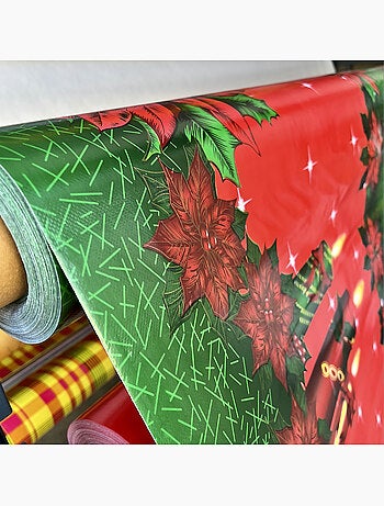 Mantel de PVC Motif Bougies PROMO LINGE