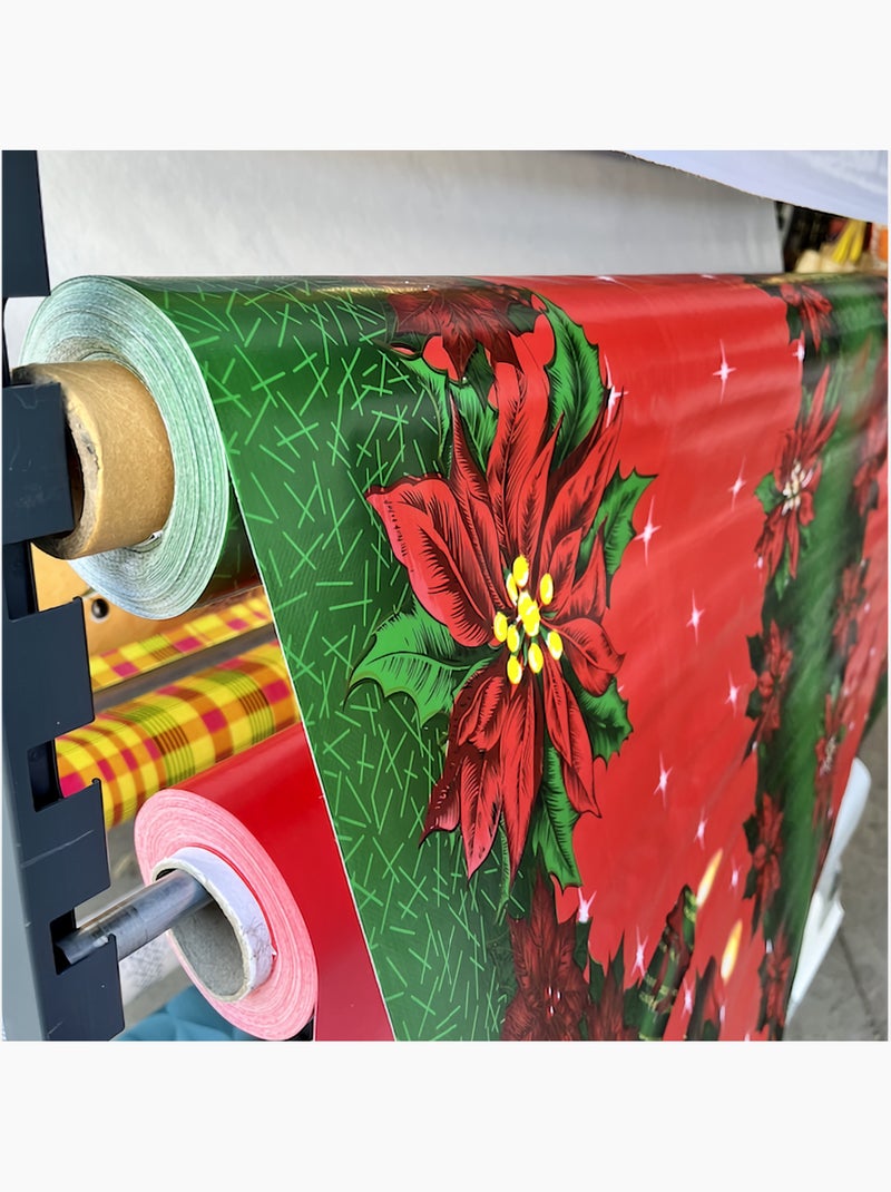 Mantel de PVC Motif Bougies PROMO LINGE Rojo - Kiabi