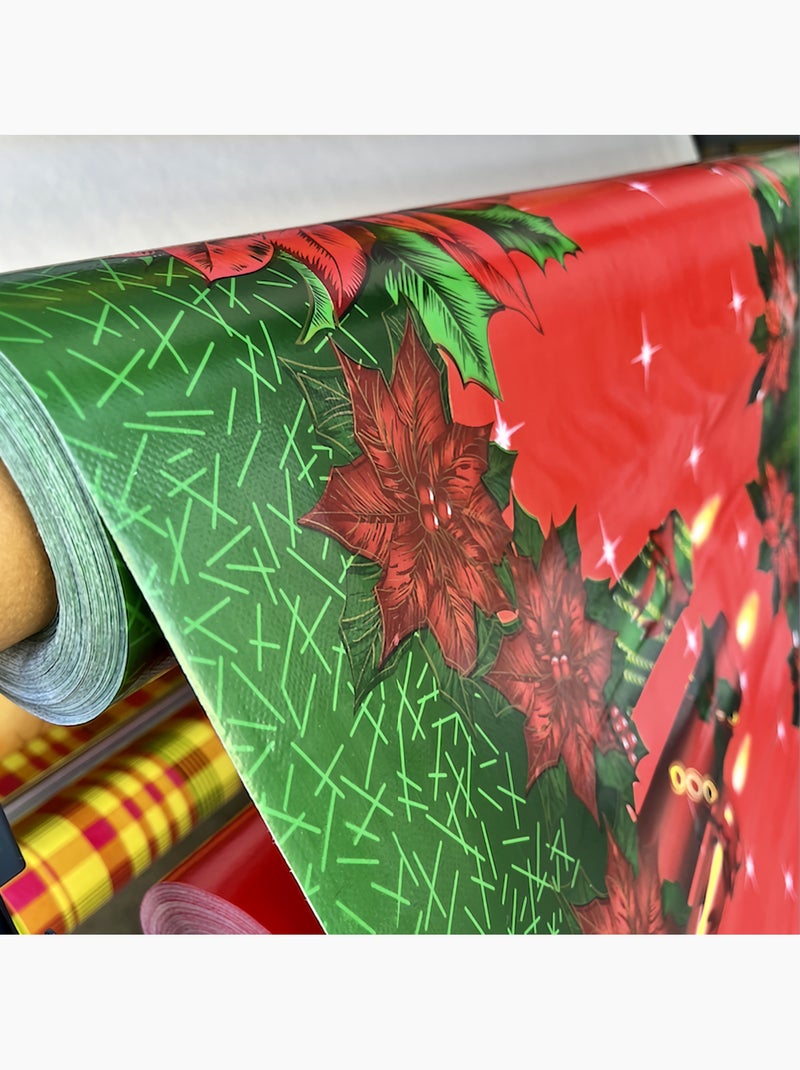 Mantel de PVC Motif Bougies PROMO LINGE Rojo - Kiabi