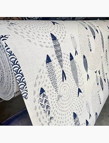 Mantel de PVC Poissons PROMO LINGE