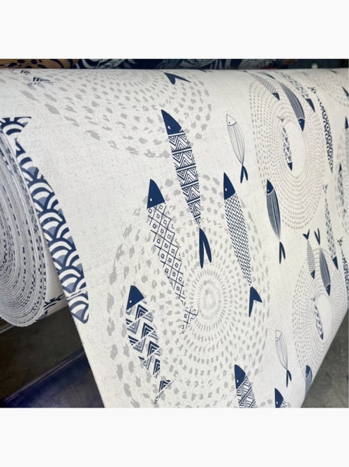Mantel de PVC Poissons PROMO LINGE - Kiabi