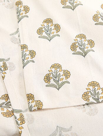 Mantel estampado de flores