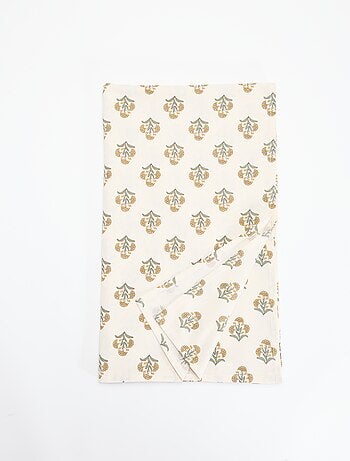Mantel estampado de flores