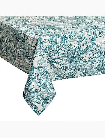 Mantel estampado jungla anti manchas
