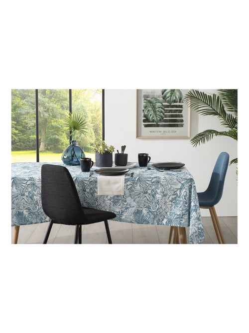 Mantel estampado jungla anti manchas - Kiabi