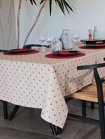 Mantel Estucado Redondo RONDE 155CM LORETTE ENDUIT