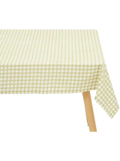 Mantel flor de rosa 250x150cm verde claro - Kiabi
