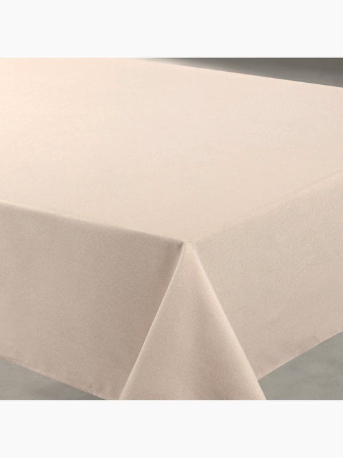 Mantel impermeable antimanchas efecto lino - Kiabi
