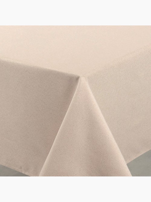 Mantel impermeable antimanchas efecto lino - Kiabi