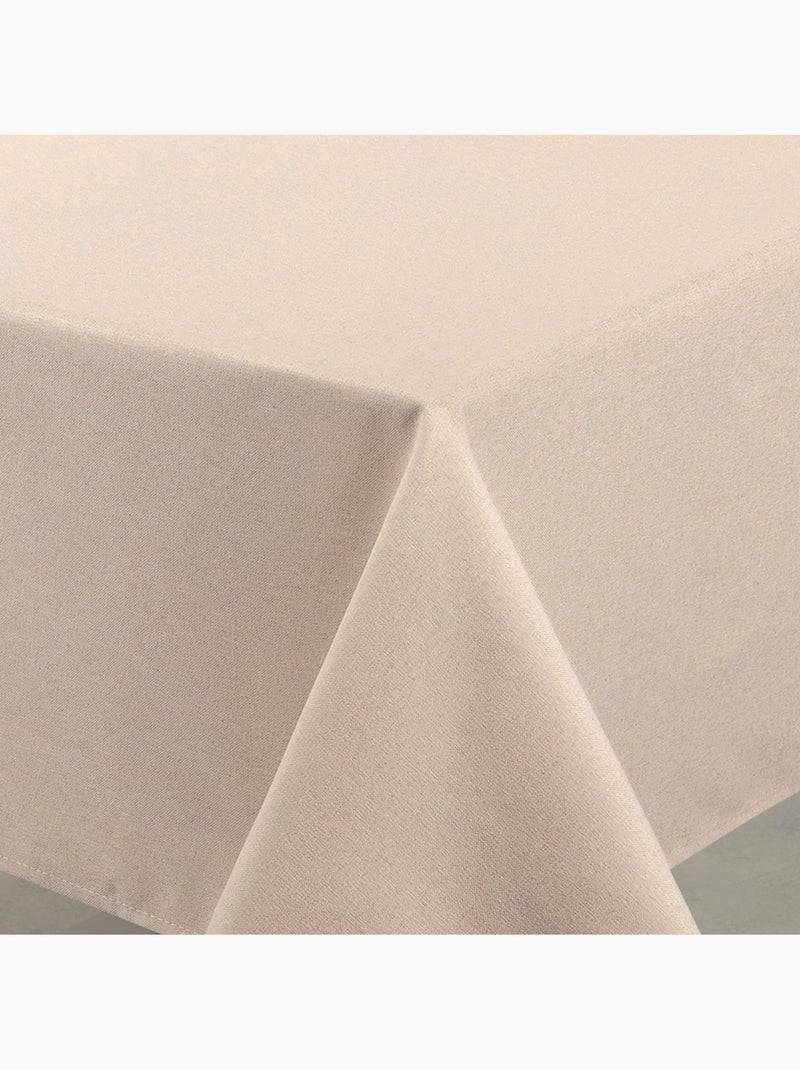 Mantel impermeable antimanchas efecto lino Beige claro - Kiabi