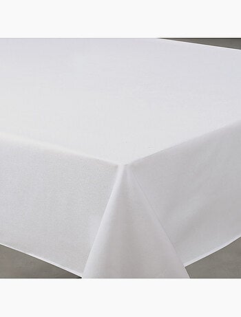 Mantel impermeable antimanchas efecto lino