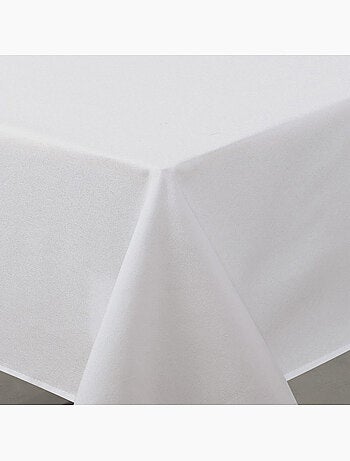 Mantel impermeable antimanchas efecto lino
