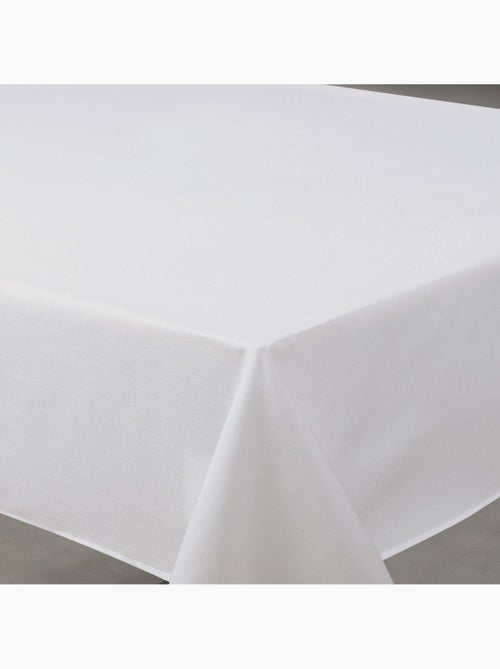 Mantel impermeable antimanchas efecto lino - Kiabi Mantel impermeable antimanchas efecto lino - Kiabi