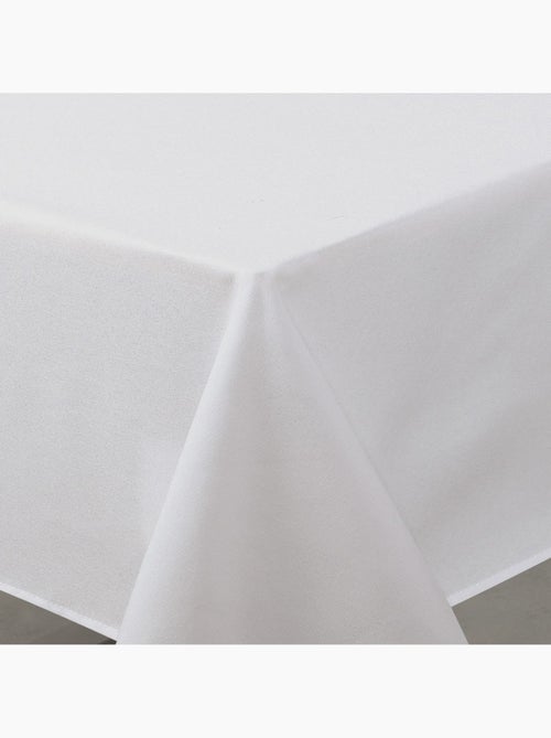 Mantel impermeable antimanchas efecto lino - Kiabi Mantel impermeable antimanchas efecto lino - Kiabi