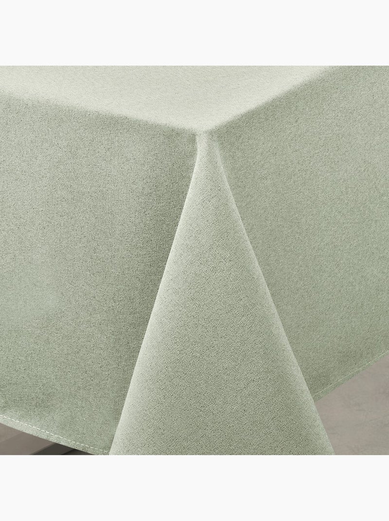 Mantel impermeable antimanchas efecto lino Caqui - Kiabi