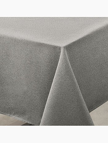 Mantel impermeable antimanchas efecto lino