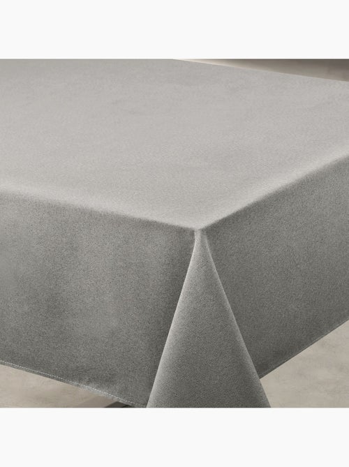 Mantel impermeable antimanchas efecto lino - Kiabi Mantel impermeable antimanchas efecto lino - Kiabi