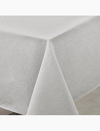 Mantel impermeable antimanchas efecto lino