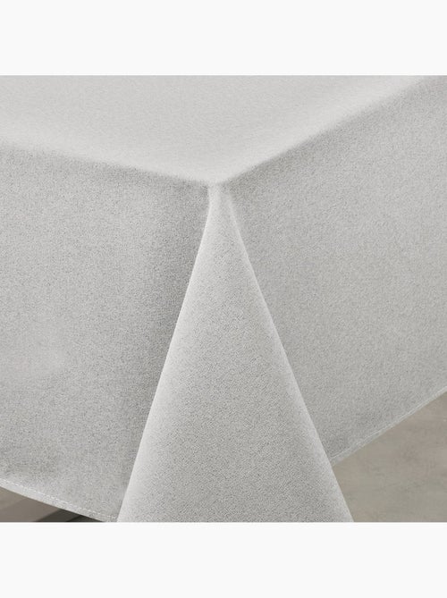 Mantel impermeable antimanchas efecto lino - Kiabi Mantel impermeable antimanchas efecto lino - Kiabi