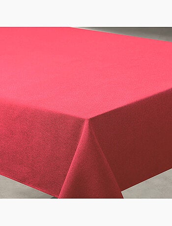 Mantel impermeable antimanchas efecto lino