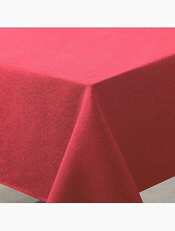 Mantel impermeable antimanchas efecto lino
