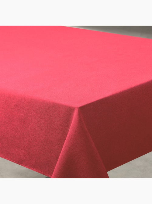 Mantel impermeable antimanchas efecto lino - Kiabi Mantel impermeable antimanchas efecto lino - Kiabi