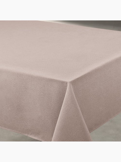 Mantel impermeable antimanchas efecto lino - Kiabi Mantel impermeable antimanchas efecto lino - Kiabi