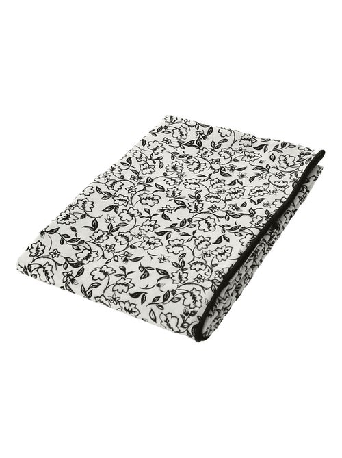 Mantel impermeable de gasa de algodón con estampado floral - Kiabi