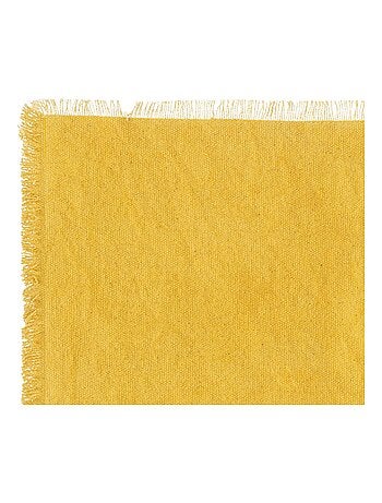 Mantel individual con flecos