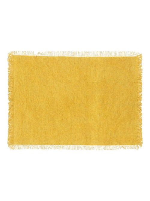 Mantel individual con flecos - Kiabi