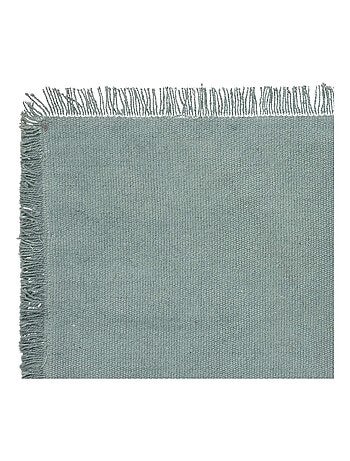 Mantel individual con flecos