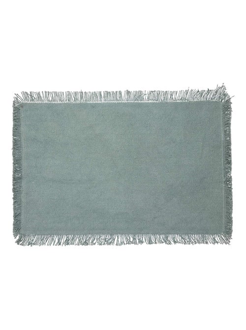 Mantel individual con flecos - Kiabi