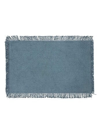 Mantel individual con flecos