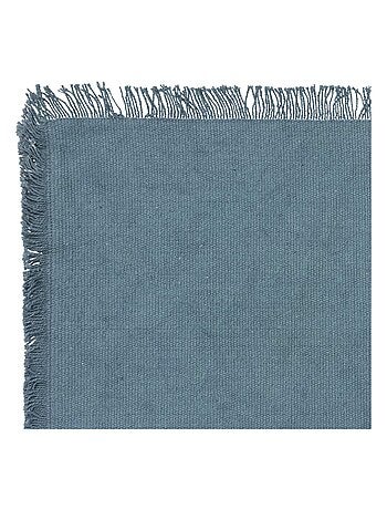 Mantel individual con flecos