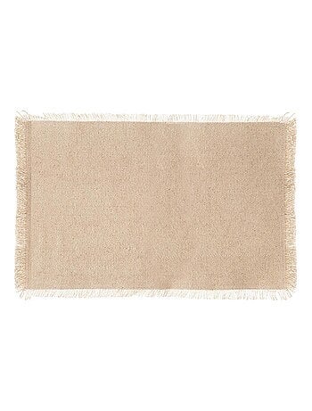 Mantel individual con flecos