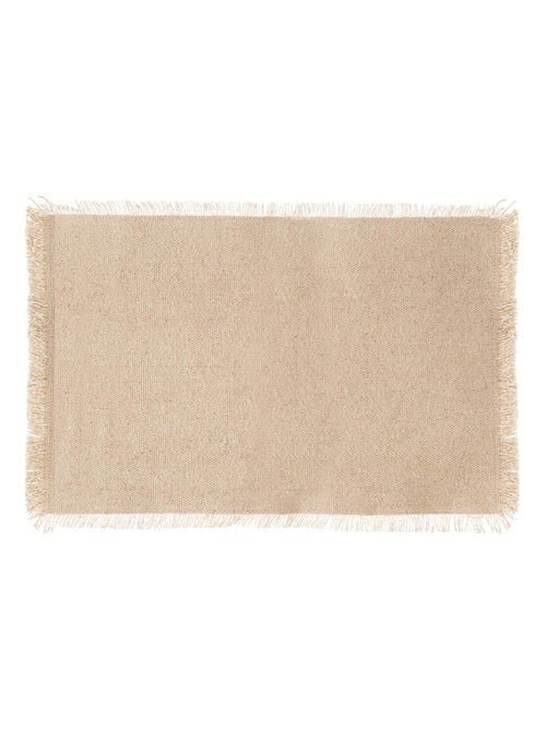 Mantel individual con flecos - Kiabi