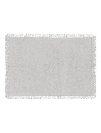 Mantel individual con flecos