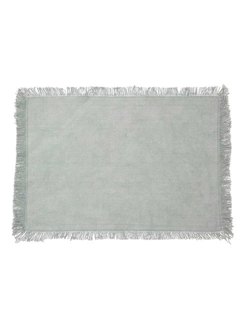 Mantel individual con flecos - Kiabi