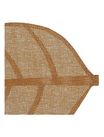 Mantel individual con forma de hoja