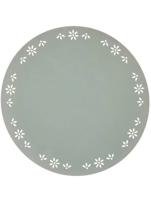 Mantel individual decorativo redondo con motivo floral - Kiabi Mantel individual decorativo redondo con motivo floral - Kiabi
