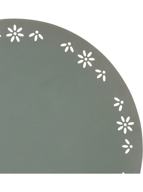Mantel individual decorativo redondo con motivo floral - Kiabi Mantel individual decorativo redondo con motivo floral - Kiabi