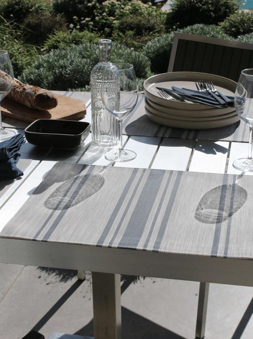 Mantel individual lavable con rayas finas - Kiabi