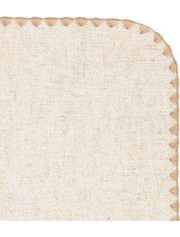 Mantel individual rectangular de polilina