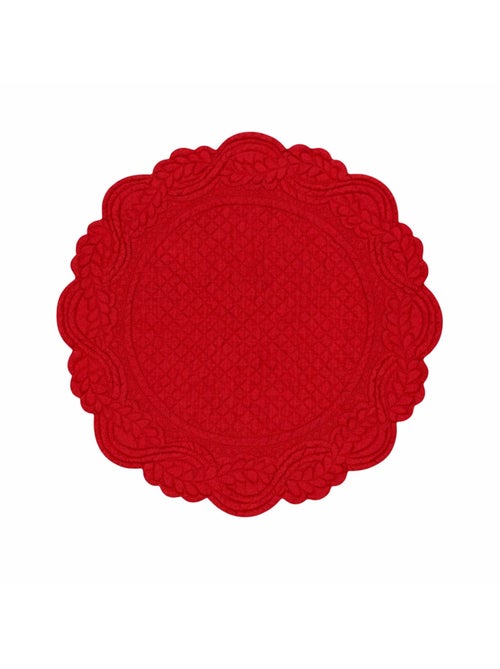 Mantel individual redondo lavable - Kiabi
