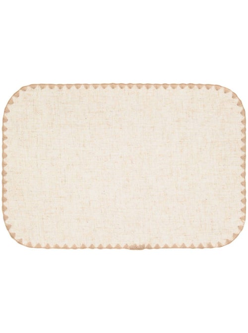 Mantel individual sandrine efecto lino 45x30cm beige - Kiabi
