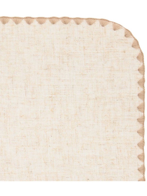 Mantel individual sandrine efecto lino 45x30cm beige - Kiabi