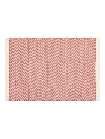 Mantel individual tejido con ribete