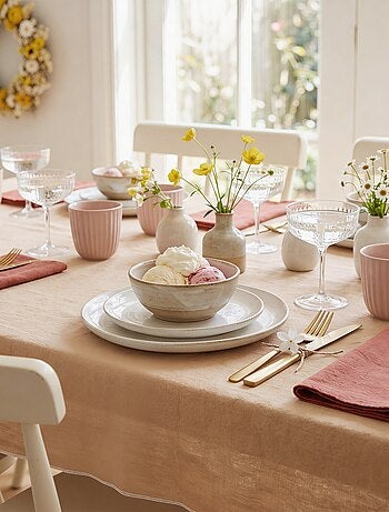 Mantel liso - 150 x 200 cm - Kiabi Home