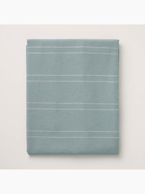 Mantel navideño con rayas de hilo lurex en relieve - gamusi. - Kiabi